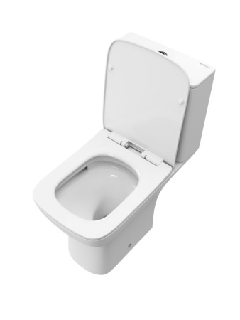 Унитаз напольный BELBAGNO Romano (Романо), 36,5х64, безободковый, торнадо, с сиденьем микролифт