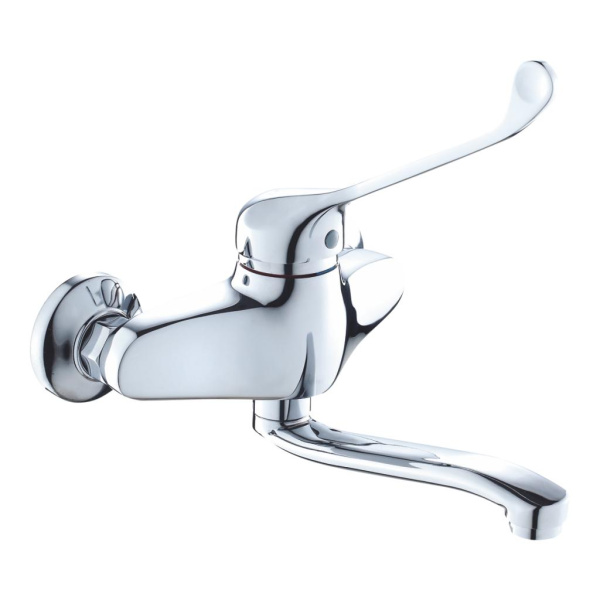 Смеситель хирургический GROSS AQUA Professional 4575509С-20S настенный
