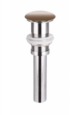 Выпуск для раковины CERAMICA NOVA CN2000MC G1 1/4, Click/Clack, с донным клапаном, без перелива, кап