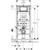 Инсталляция для унитаза GEBERIT 111.300.00.5 Duofix UP320