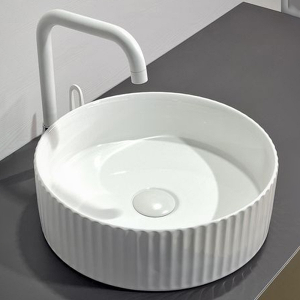 Раковина-чаша CALYPSO CS3283, 125х400х400, круглая, без перелива