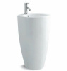 Раковина напольная CERAMALUX B133, 830х500х500, круглая