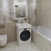Раковина над стиральной машиной GROSSMAN Luxor (Люксор) 600х550