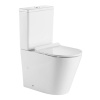 Унитаз напольный CALYPSO CS2149UQ-TKS, 38х60,5, безободковый, торнадо, с сиденьем микролифт