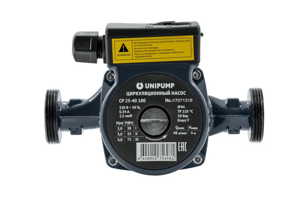Насос цирк. СР 25-40/180 Unipump