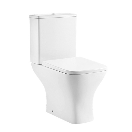 Унитаз напольный TRITON Astro (Астро) AO-2355, 38,5х61,6, безободковый, с сиденьем микролифт