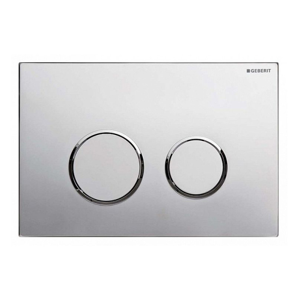 Клавиша для инсталляции Geberit Sigma20 115.882.KN.1, хром матовый/хром глянцевый