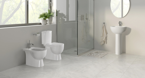 Биде напольное SANITA LUXE Art, 36х60, отверстие для смесителя по центру