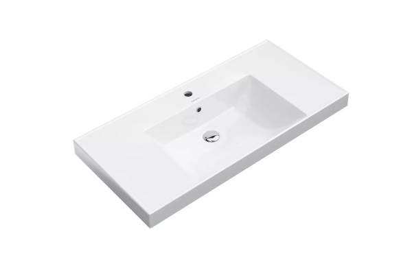 Раковина мебельная KERAMA MARAZZI Cubo (Кубо) 100, прямоугольная