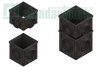 Дождеприемник PolyMax Basic ДП–30.30.30-ПП пластиковый 8370-М