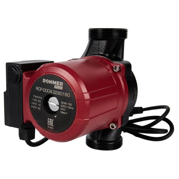 Насос циркуляционный 32/80-180 мм ROMMER Profi