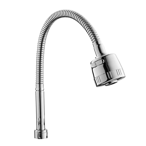 Излив для кухонного смесителя LEDEME L7501, гибкий, 2 режима, хром глянцевый