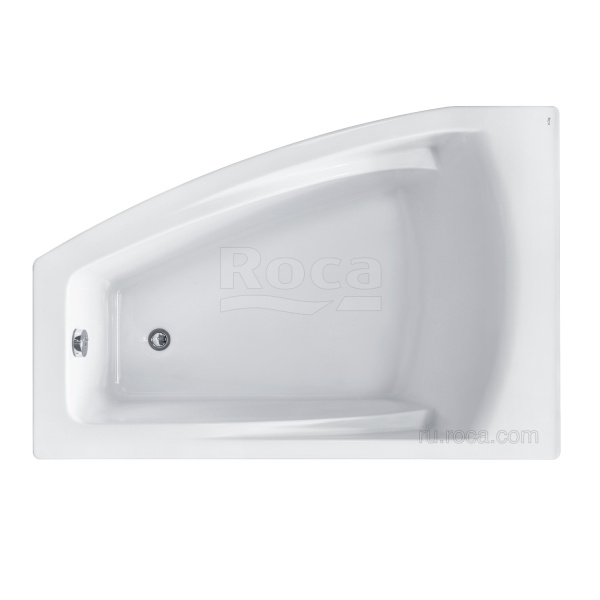Ванна акриловая ROCA Hall Angular 150х100, угловая, левая