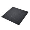 Верхний душ RGW Shower Panels SP-82B-50, квадратный, черный матовый, 500х500
