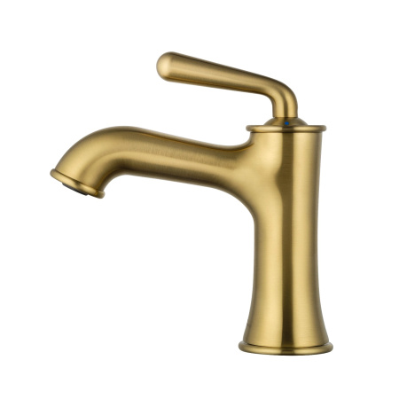 Смеситель для раковины WONZON & WOGHAND Steam, золото брашированное