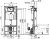 Инсталляция для унитаза Alcaplast AM101/1120-0001 Sadromodul