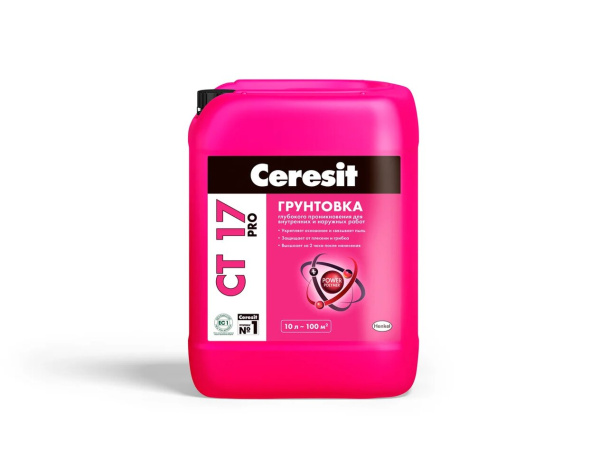 Грунтовка Ceresit универсальный СТ-17 (10 кг)