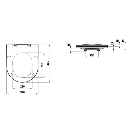 Инсталляция LAUFEN Pro 8.6996.6.000.000.R 4 в 1 (инсталляция+кнопка+подвесной унитаз+сиденье)