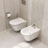 Биде подвесное KERAMA MARAZZI Plaza Modern, 35х53, отверстие для смесителя по центру СЦ