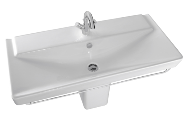 Раковина-столешница JACOB DELAFON Reve 120, с переливом