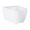 Унитаз подвесной GROHE Essence 3957100H, 36х54, безободковый, без сиденья