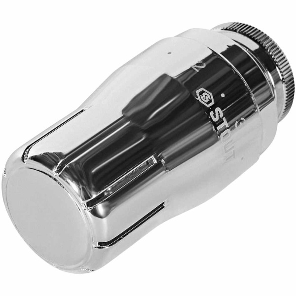 Головка термостатическая, жидкостная Stout Design хром М30х1,5