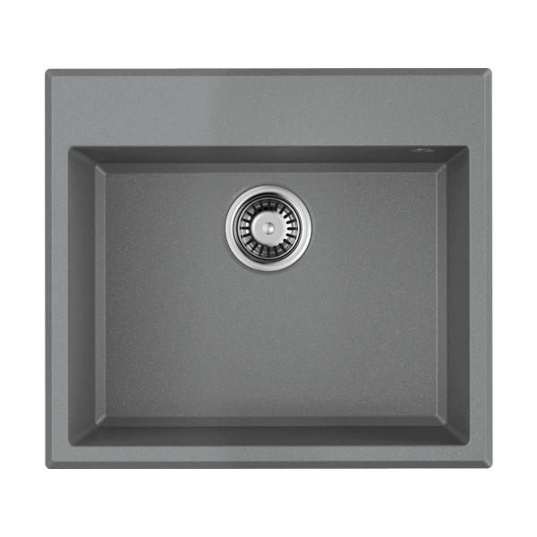 Мойка кухонная OMOIKIRI Tedori 57-GR Tetogranit, прямоугольная, leningrad grey