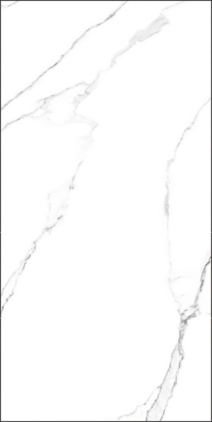 Керамогранит GLOBAL TILE, Мрамор / Marmo, белый, 1200х600, GT120600203MR