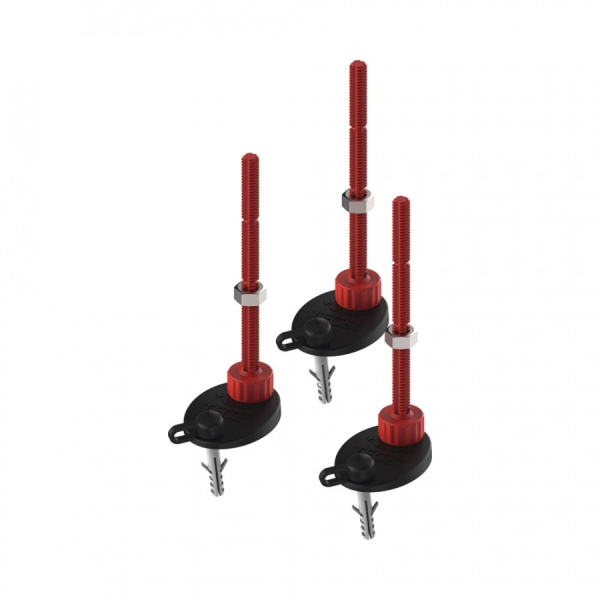 Комплект опор TECEdrainline 674000, 3 шт., регулируемые 95-194мм