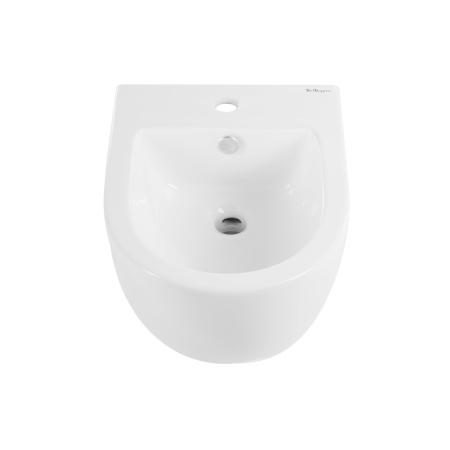 Биде подвесное BELBAGNO Sfera (Сфера), 36,5х49, отверстие для смесителя по центру
