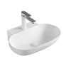 Раковина CERAMALUX 9234, 120х570х400, овальная