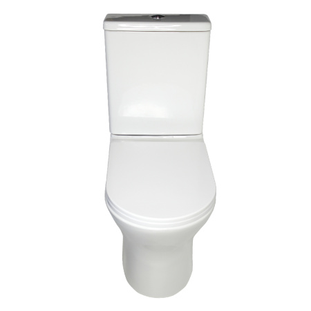 Унитаз напольный CALYPSO CS4851UQ-TK(OK), 35х65, безободковый, торнадо, с сиденьем микролифт