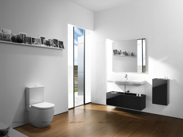 Унитаз напольный ROCA Meridian 36х60 без сиденья 