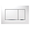 Клавиша для инсталляции Geberit Sigma30 115.883.KJ.1, белый/хром глянцевый