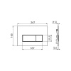 Инсталляция для унитаза Alcaplast AM101/1120-4:1 RU M578-0001 И-AM101/1120, К-M578, П-M91 4 в 1