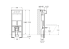 Инсталляция для унитаза ROCA 890090020 Duplo WC