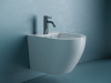 Биде подвесное CERAMICA NOVA Uno (Уно), 36х49, отверстие для смесителя по центру