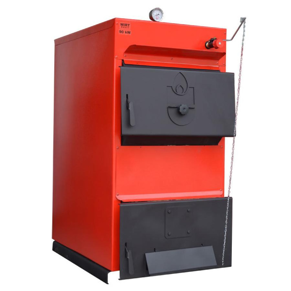 Котел твердотопливный WIRT Smart 90 кВт