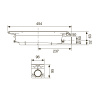 Сифон TECEdrainprofile 673002, боковой, DN 50