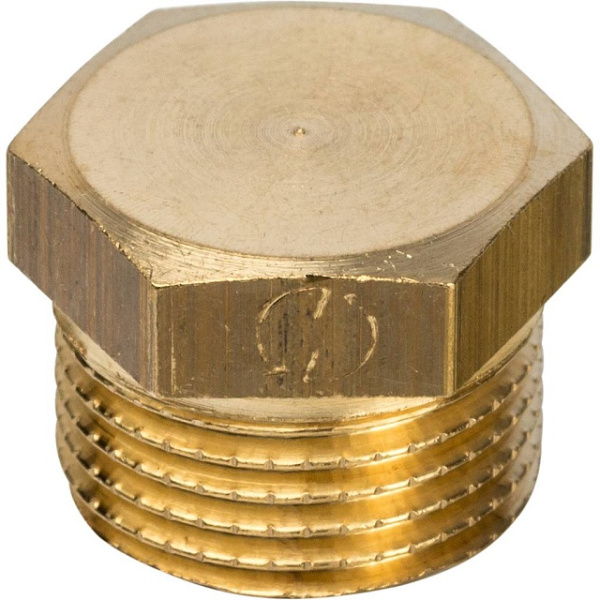 Заглушка STOUT (никель) 3/8" НР