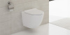 Унитаз подвесной VITRA Sento, 36,5х54, безободковый, белый (7748B003-0075)
