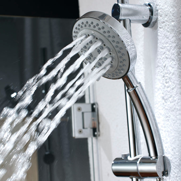 Лейка для душа GROSS AQUA Spa XL GA5030, 8 режимов, хром глянцевый