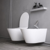 Унитаз подвесной KERAMA MARAZZI Plaza Modern, 36х53, безободковый, белый