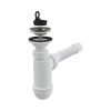 Сифон для раковины ALCAPLAST A41 Flexi G1 1/4х40, с гофрой 40х40