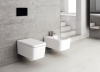 Унитаз подвесной ROCA Inspira Square, 37x56, безободковый, белый