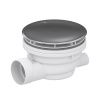 Сифон для душевого поддона RGW Velplex QYD-01 D90-G1 1/2"х40, хром глянцевый