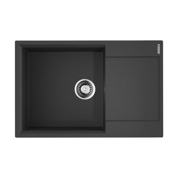 Мойка кухонная OMOIKIRI Daisen 78-LB-BL Artgranit, прямоугольная, черный