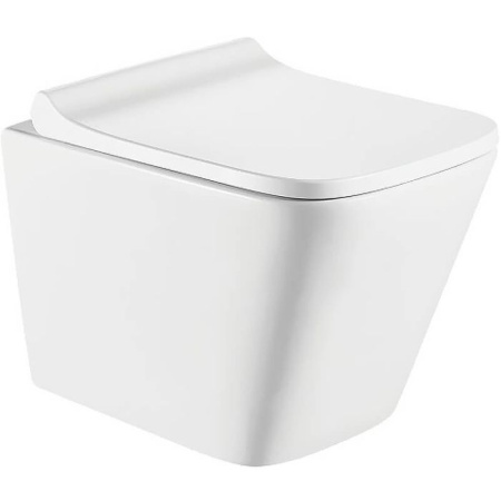 Унитаз подвесной KOLLER POOL Trend TR-0490-RQ3, 34х49, безободковый, торнадо, с сиденьем микролифт