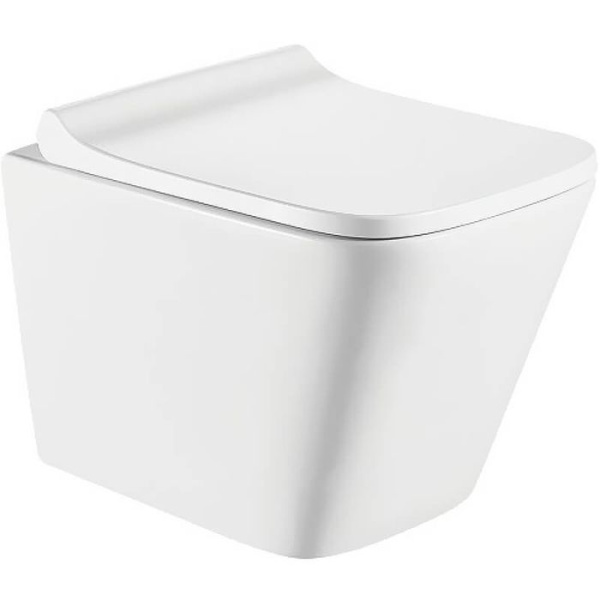 Унитаз подвесной KOLLER POOL Trend TR-0490-RQ3, 34х49, безободковый, торнадо, с сиденьем микролифт