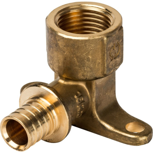 Угольник с креплением STOUT 16хRp 1/2" аксиальный